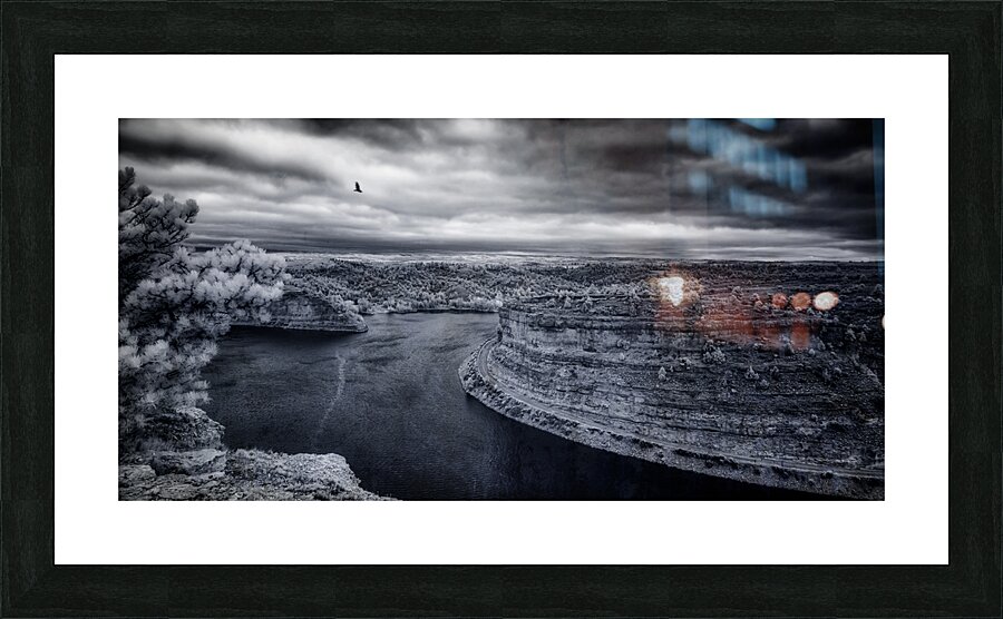 Guernsey Overlook: Weathering the Storm Impression et Cadre photo