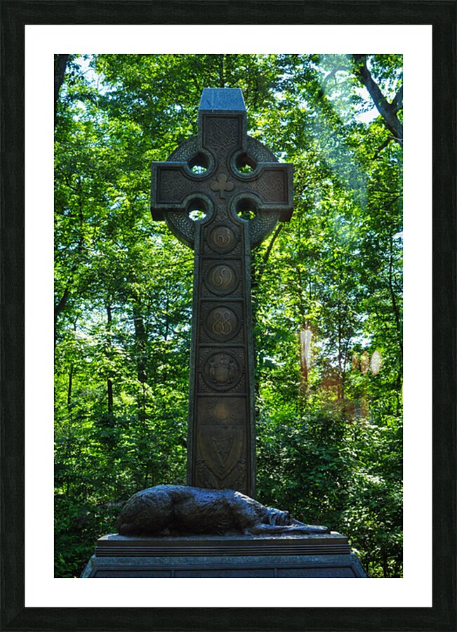 Irish Brigade Gettysburg Picture Frame print
