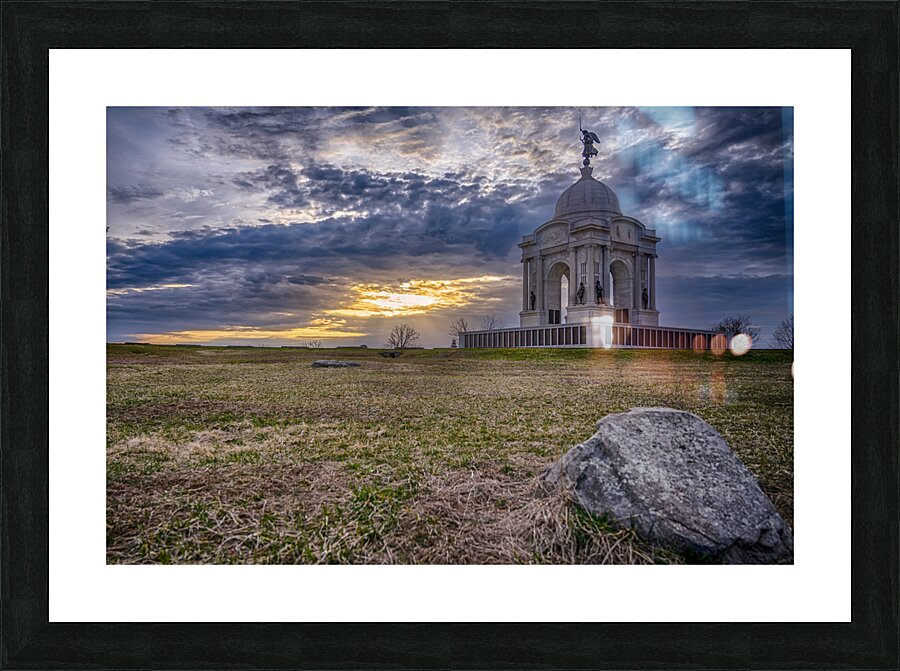 Guardian at Sunset Impression et Cadre photo