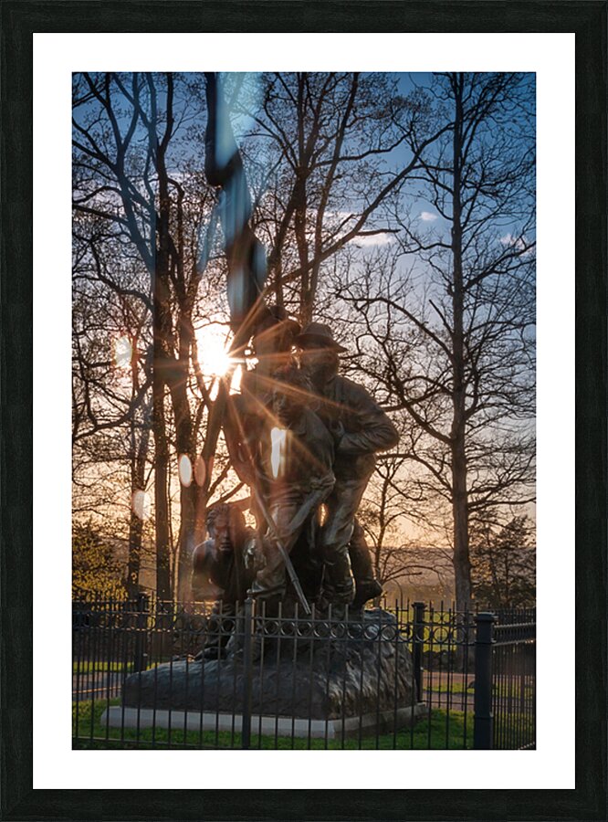 Stand Together Move Forward: North Carolina at Gettysburg Impression et Cadre photo