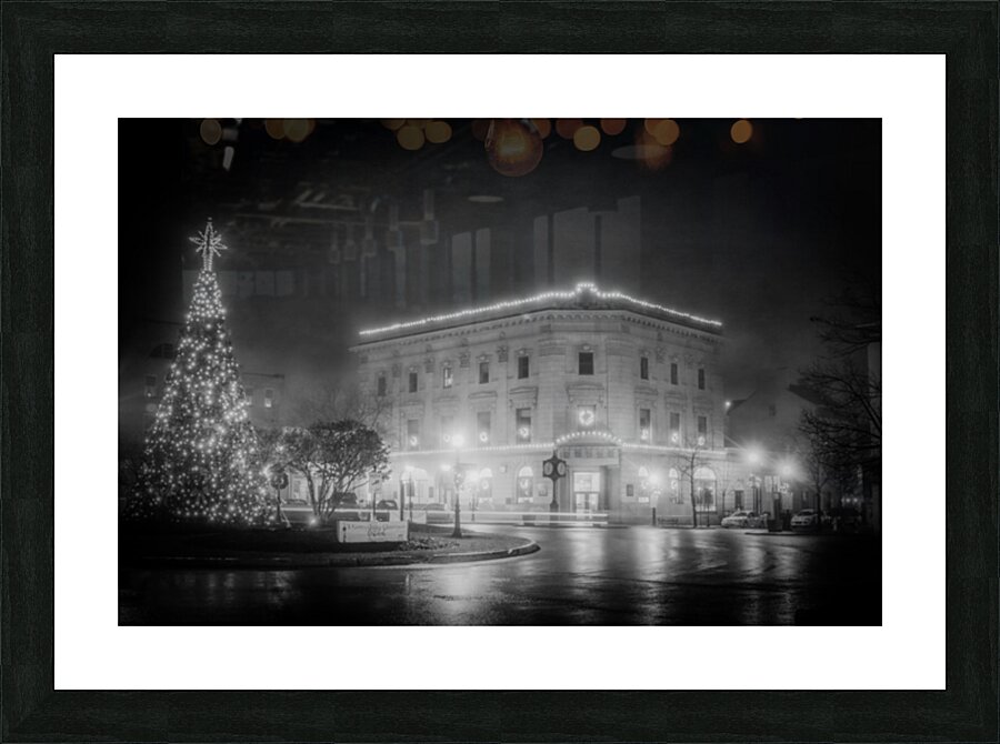 Gettysburgs Holiday Glow Picture Frame print