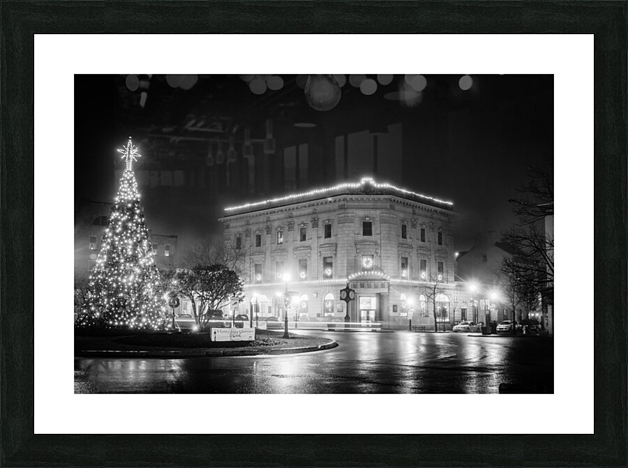 Gettysburgs Holiday Glow Picture Frame print