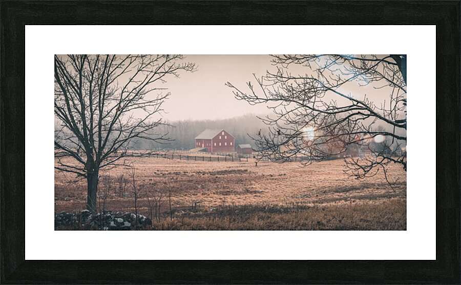 Russet Barn Picture Frame print