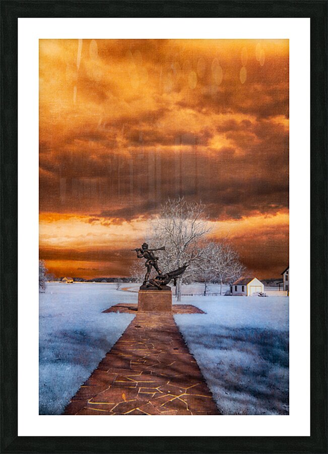 Mississippi Storm Picture Frame print