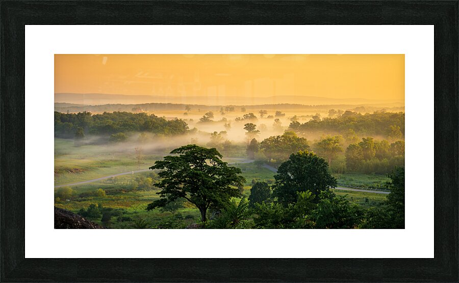 Foggy Bottom Picture Frame print