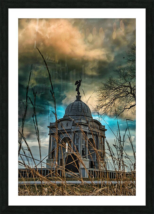 Ominous Pennsylvania Picture Frame print