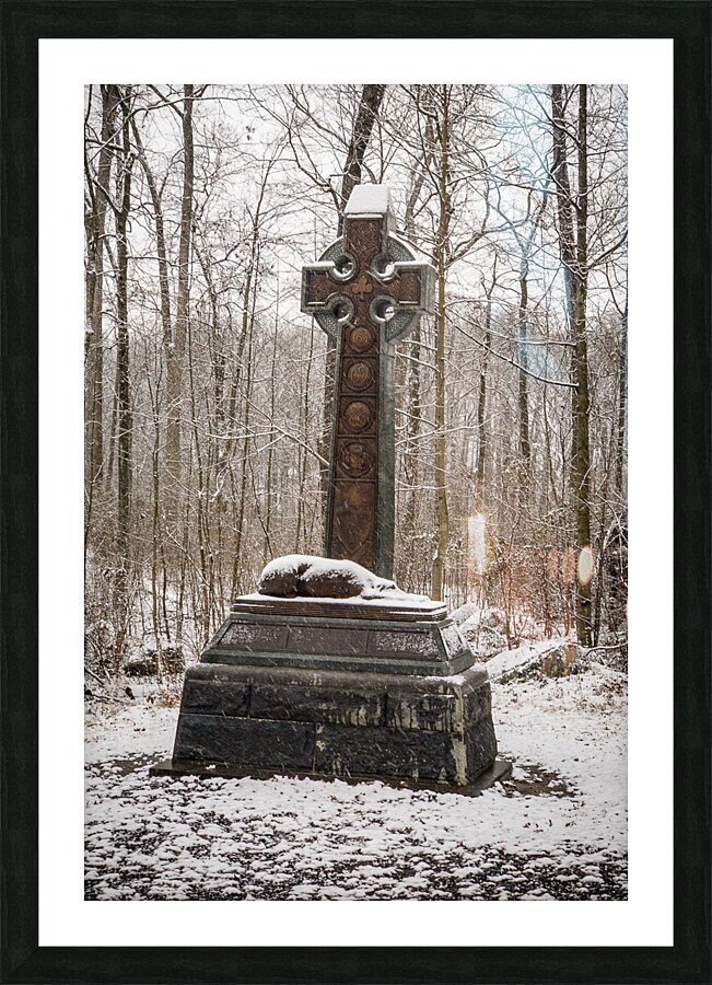 Irish Brigade Gettysburg Picture Frame print