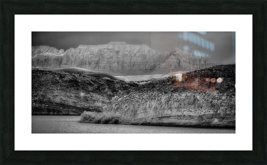 Ancient Desert Layers Impression et Cadre photo