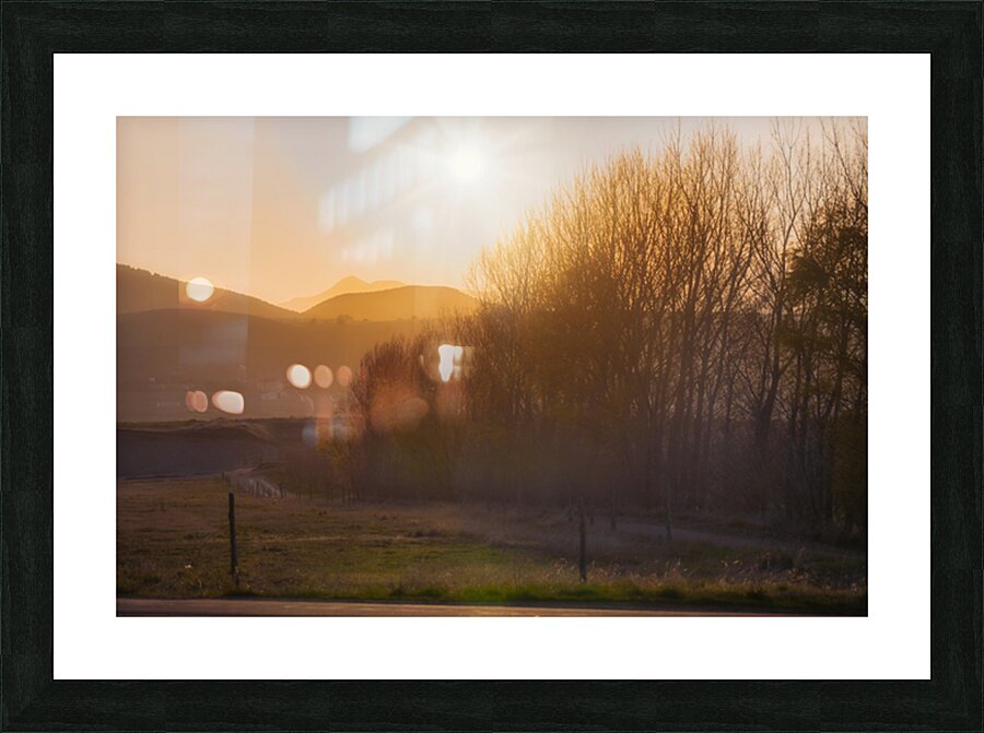 Natures Amber Hour Impression et Cadre photo