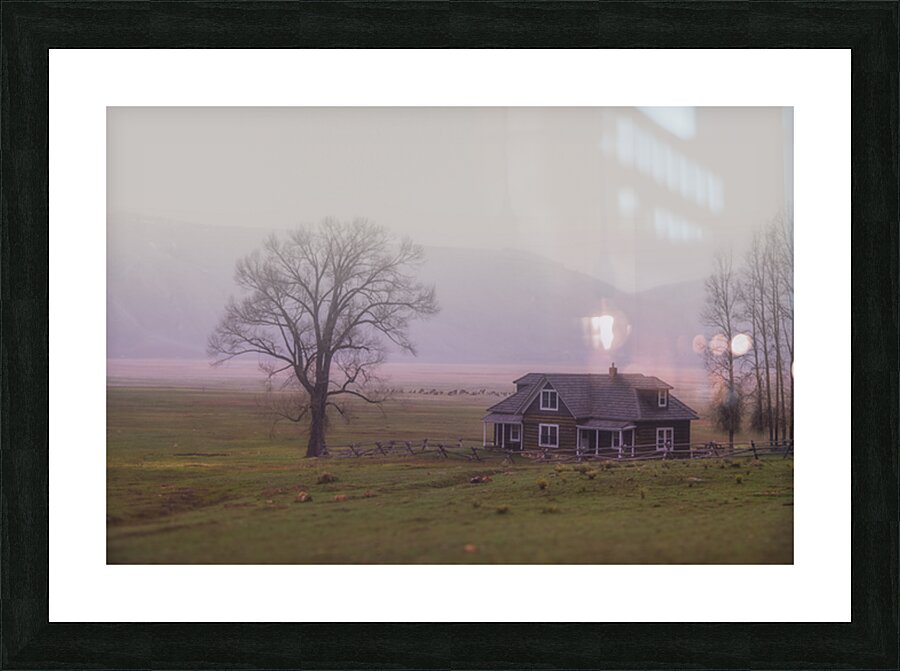 Millers Misty Morning Picture Frame print