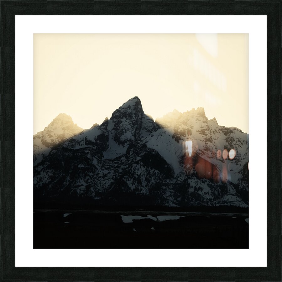 Mountains Evening Prayer Impression et Cadre photo