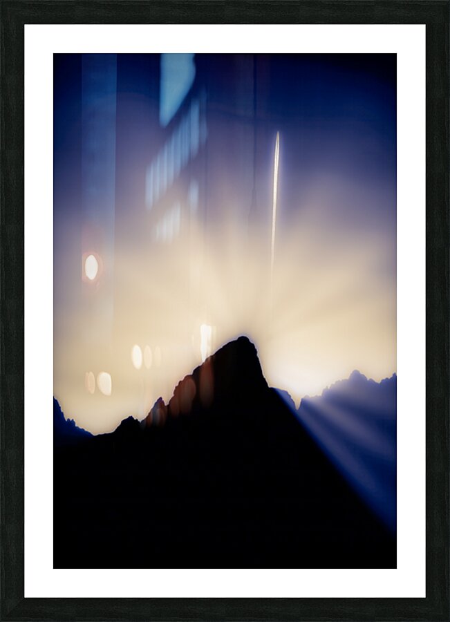 Sacred Lights Passage Impression et Cadre photo