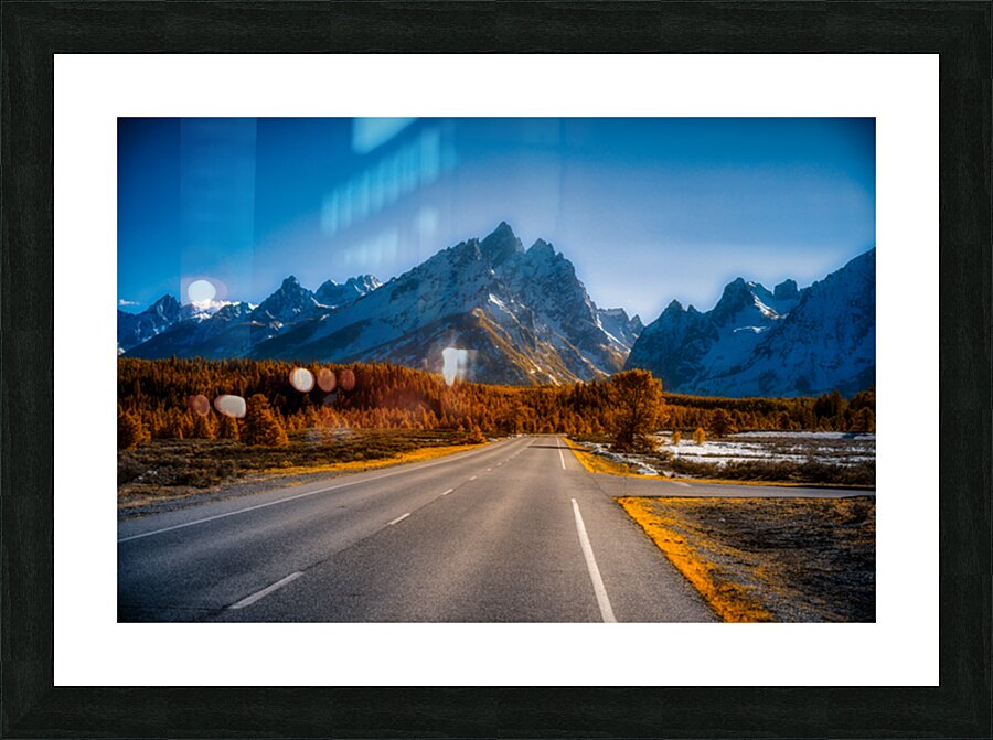Tetons Golden Gateway Picture Frame print