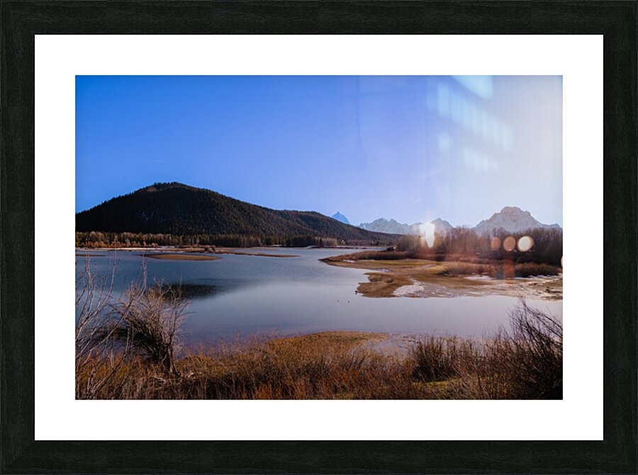 Mountain Lakes Winter Whispers Picture Frame print