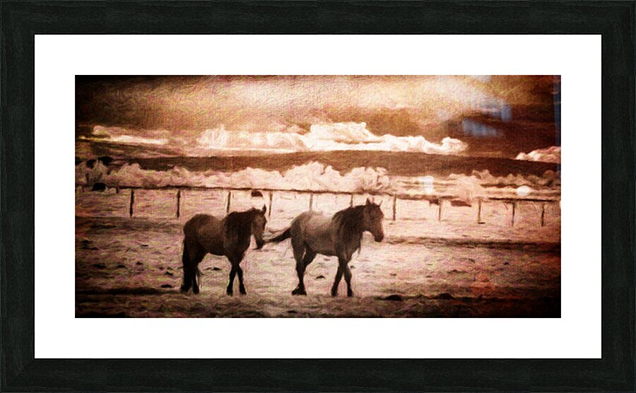 Vintage Spirits   Timeless Wyoming Picture Frame print