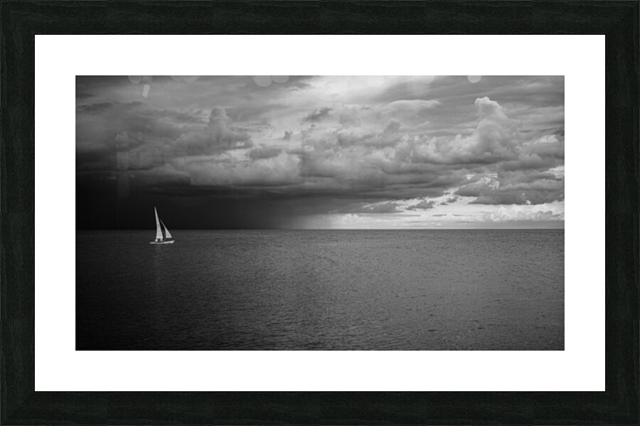 Sailing Beyond the Storms Embrace Picture Frame print