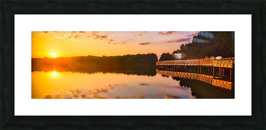 Killens Sunset Picture Frame print