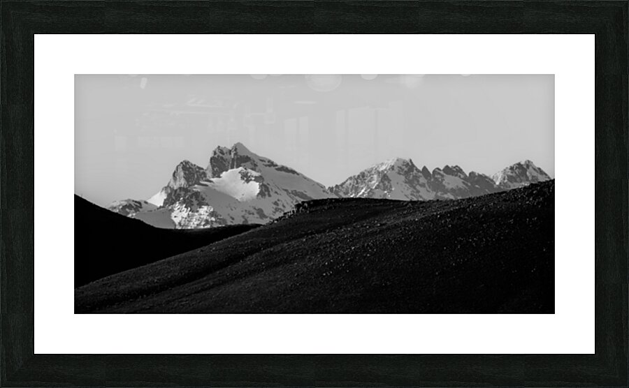 Tetons Dark Prelude Impression et Cadre photo