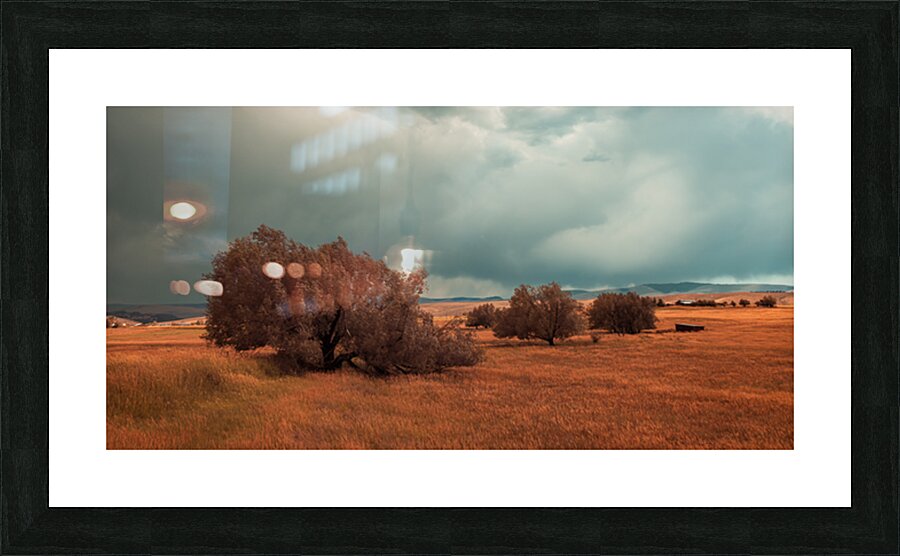 Storms Edge - Wyoming Solitude Picture Frame print