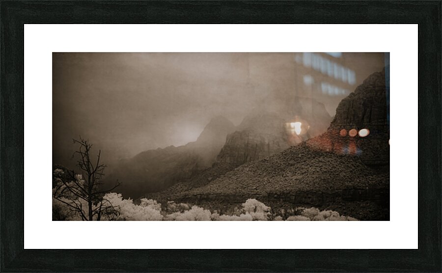 Mountain Light Symphony Picture Frame print