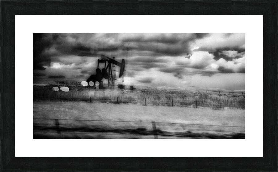 Where Past Meets Present Picture Frame print