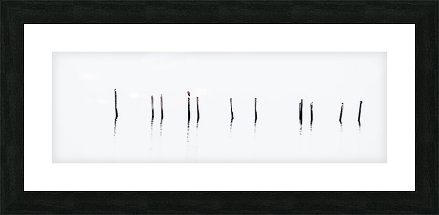 Marks Left on Silence Picture Frame print