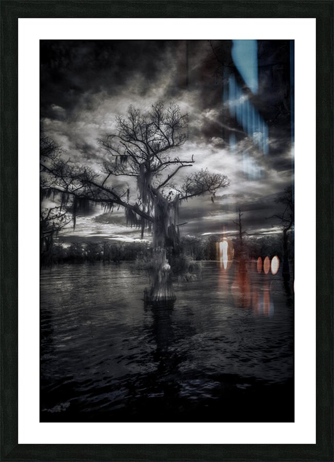 Oracle of the Flooded Forest Picture Frame print