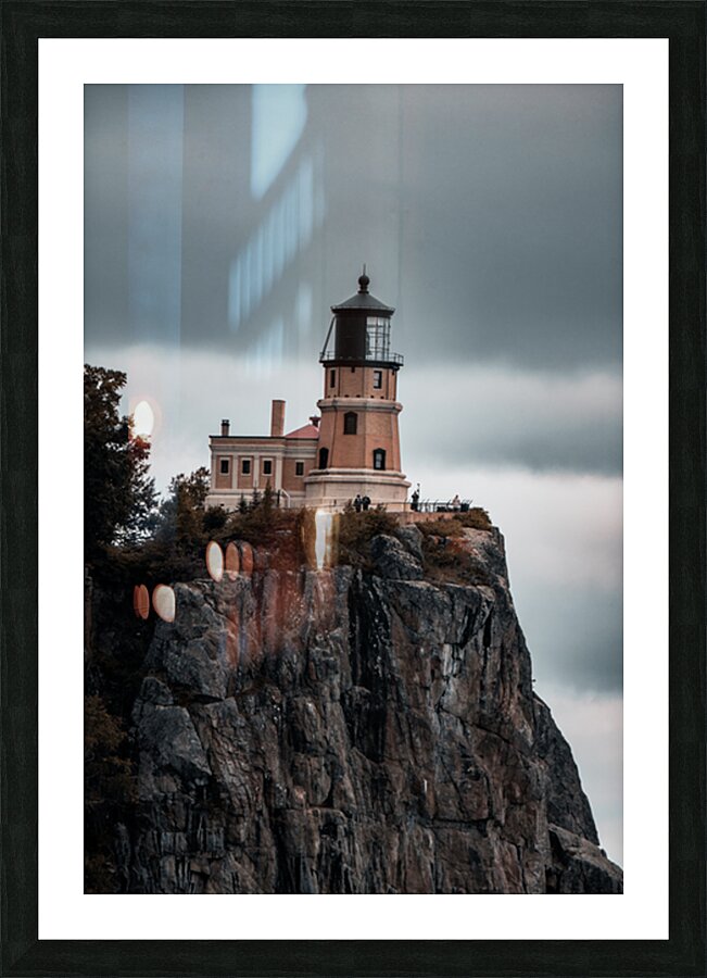 Timeless Sentinel of the North Shore Picture Frame print