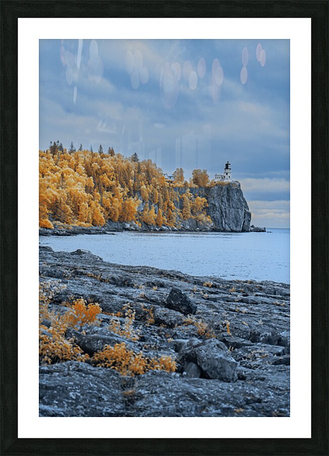Autumns Masterpiece at Split Rock Picture Frame print