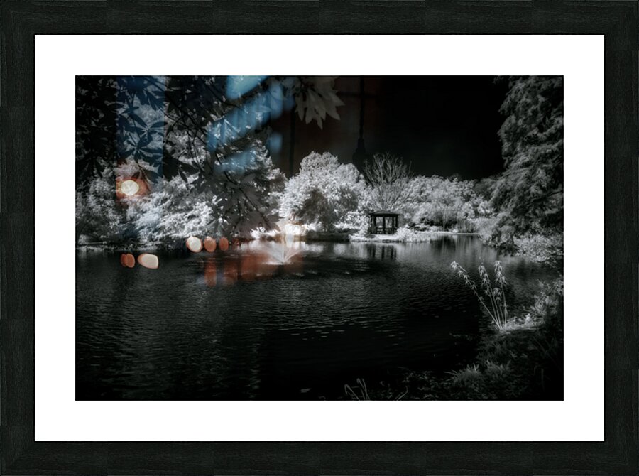 Still Water Hidden Doorway Picture Frame print