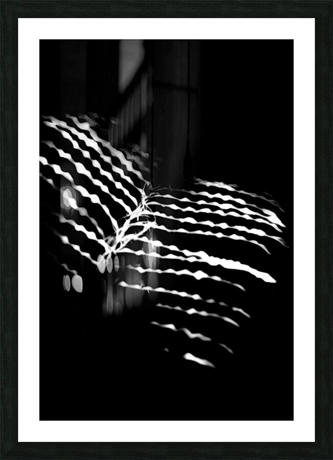 Light Broken Into Waves Picture Frame print