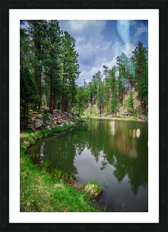 Whispers of Nature: Exploring Grace Coolidge Lakes Serenade of Silence Picture Frame print