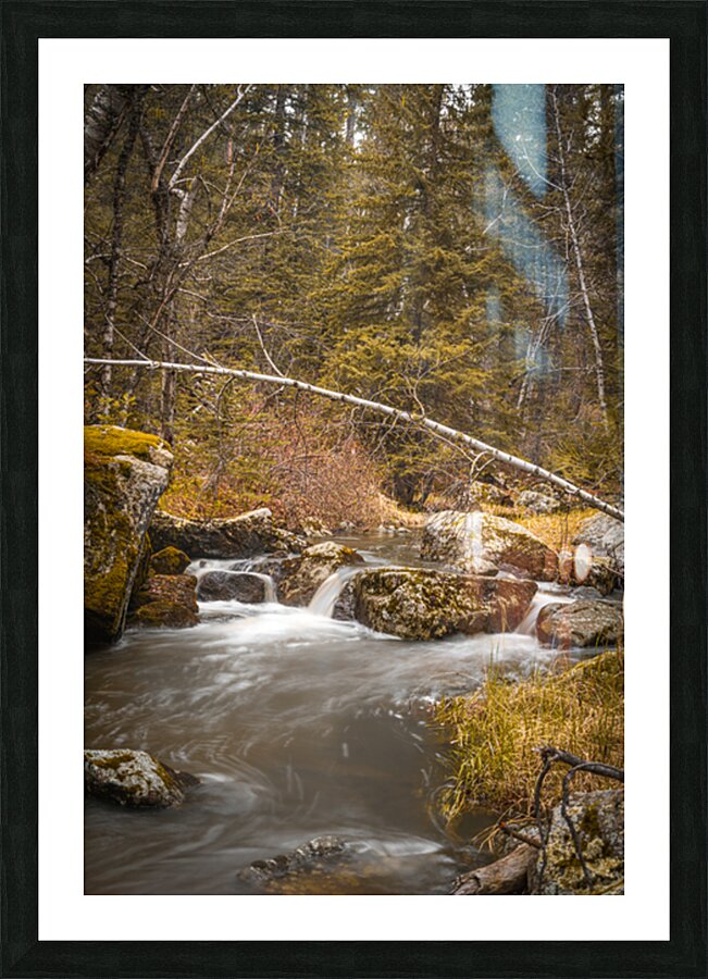 Enchanting Cascades: Coolidge Cascade Impression et Cadre photo