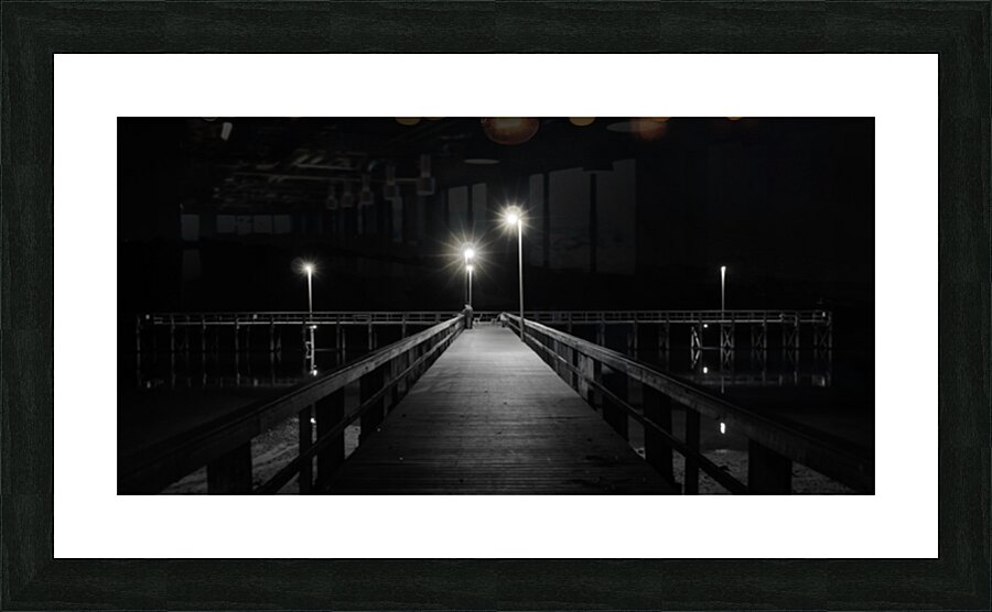 Night Fish Picture Frame print