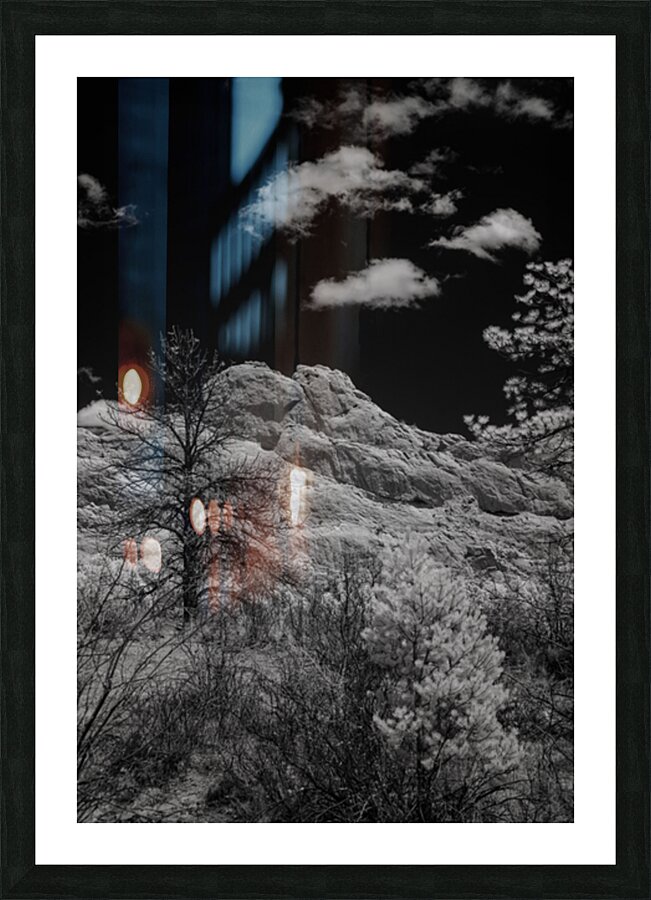 Mountains Ancient Prayer Picture Frame print