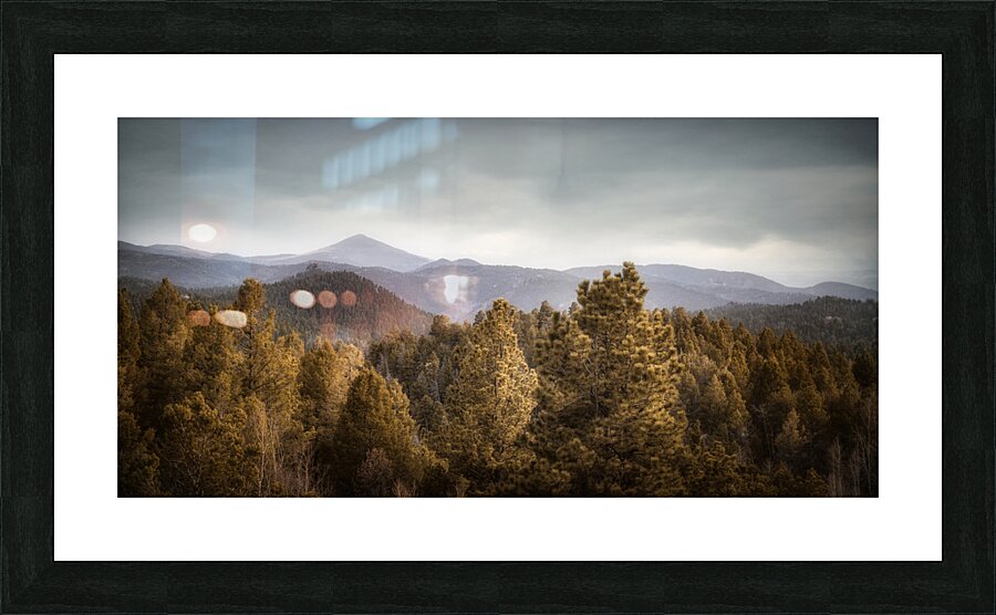 Mueller Aspen Series: Mountain View Picture Frame print