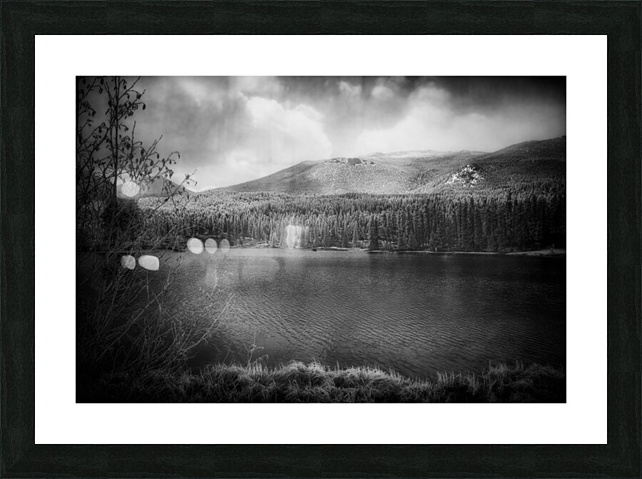 Mountain Melody: Sprague Lake Picture Frame print