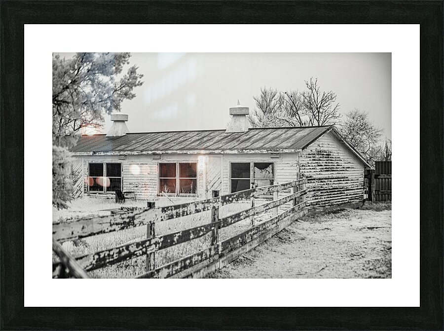 Nebraska Farm - 11 Picture Frame print