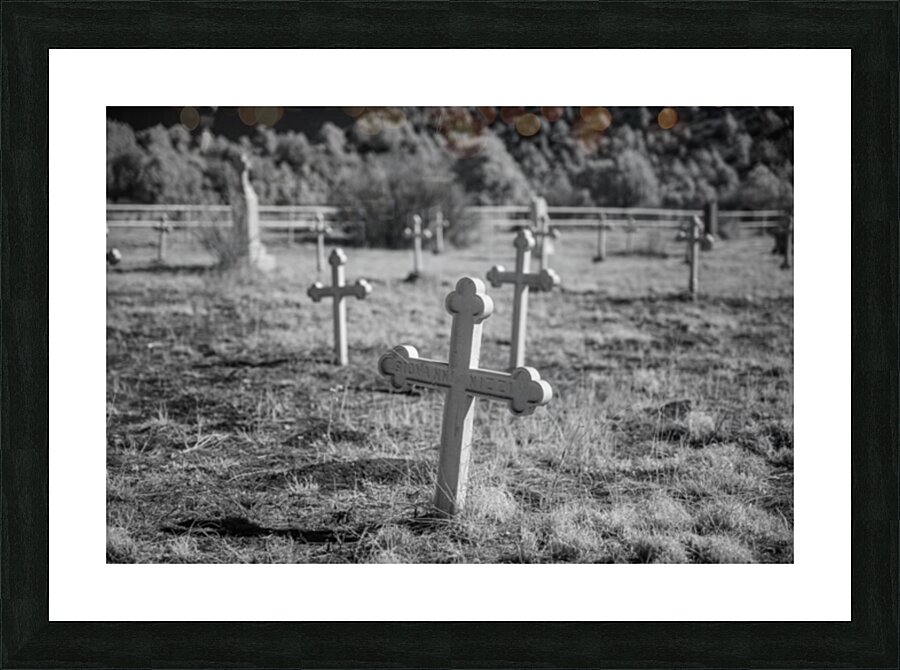 Echoes of Giovannis Rest Picture Frame print