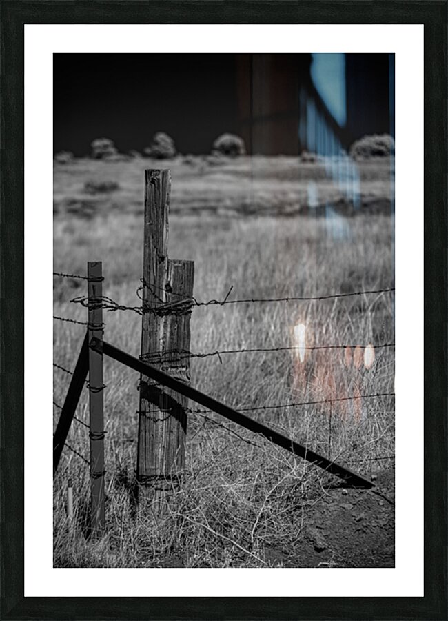 Echoes of Rural Isolation Picture Frame print