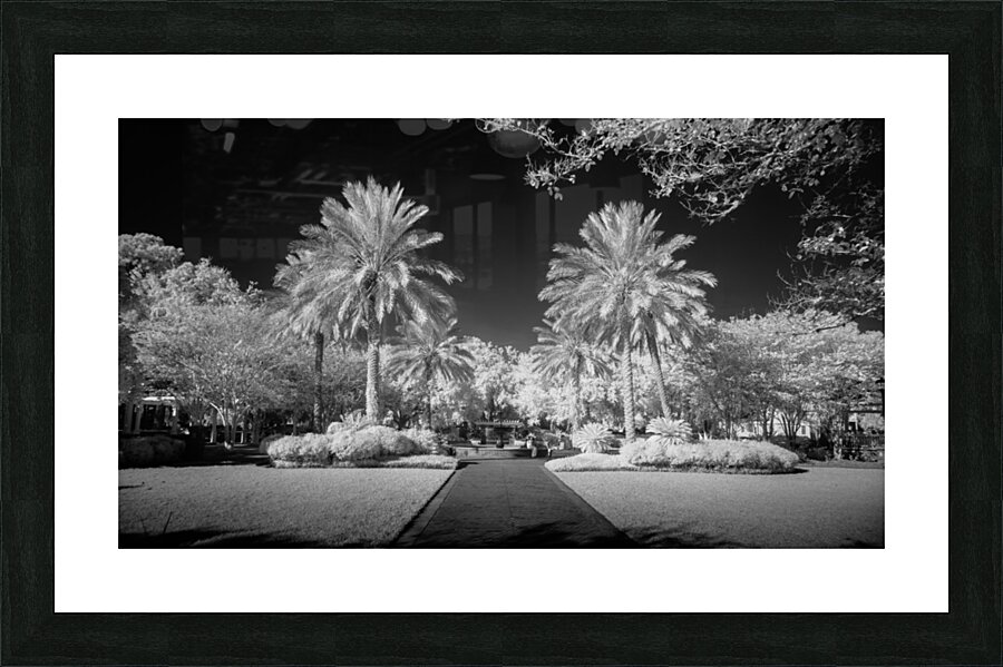 Flanked Picture Frame print