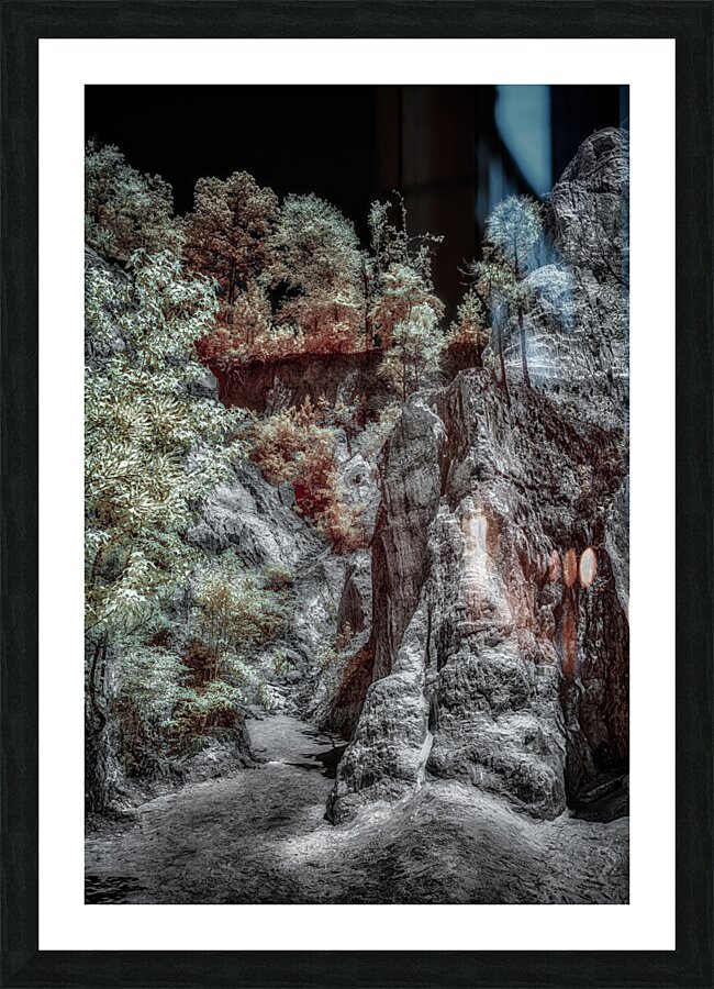 Providence Canyon Georgia Picture Frame print