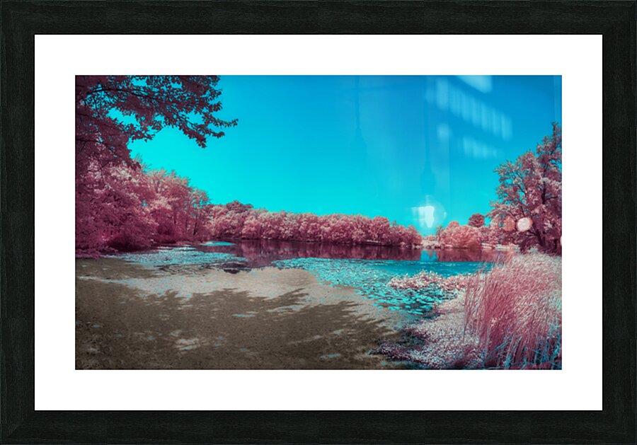 Delaware Dreaming: Ruby Pond Picture Frame print
