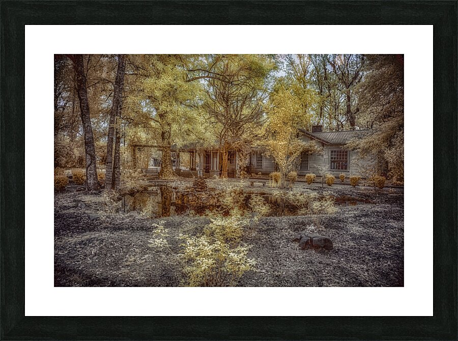 Louisiana Hunting Lodge Picture Frame print