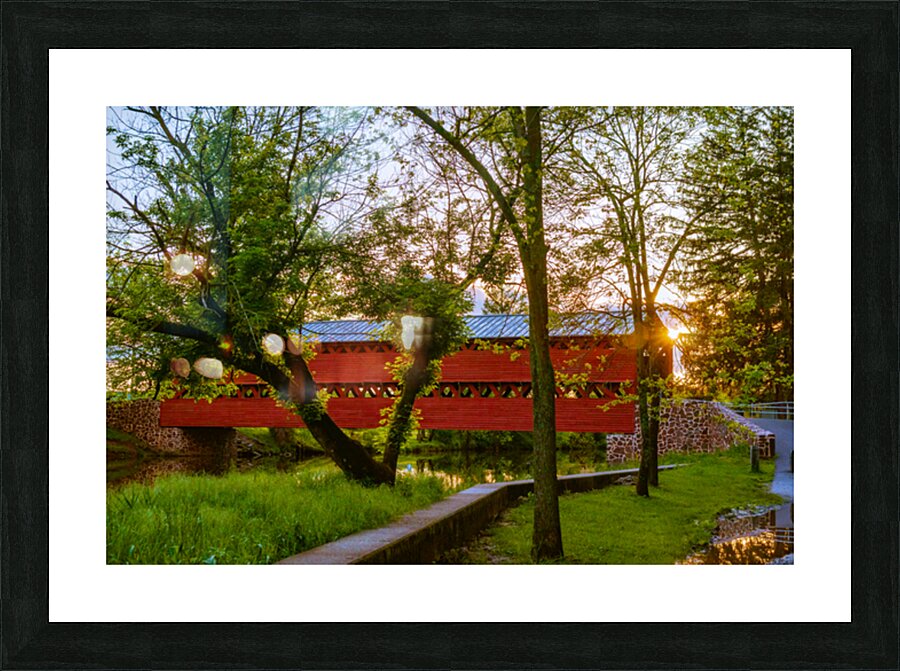 Sunset at Sachs Picture Frame print