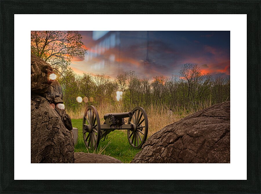 Sunset Cannon -1 Impression et Cadre photo