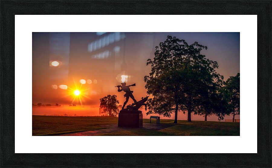 Mississippi Dawn Picture Frame print