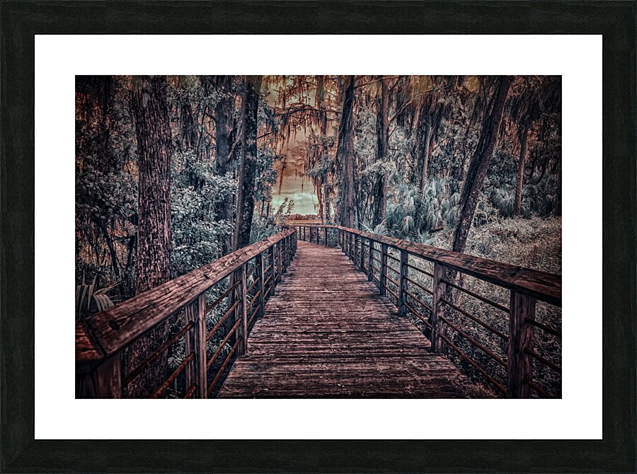 Inverness Boardwalk Picture Frame print