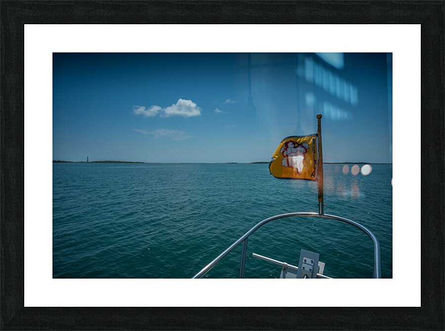 Great Loop Bow Picture Frame print