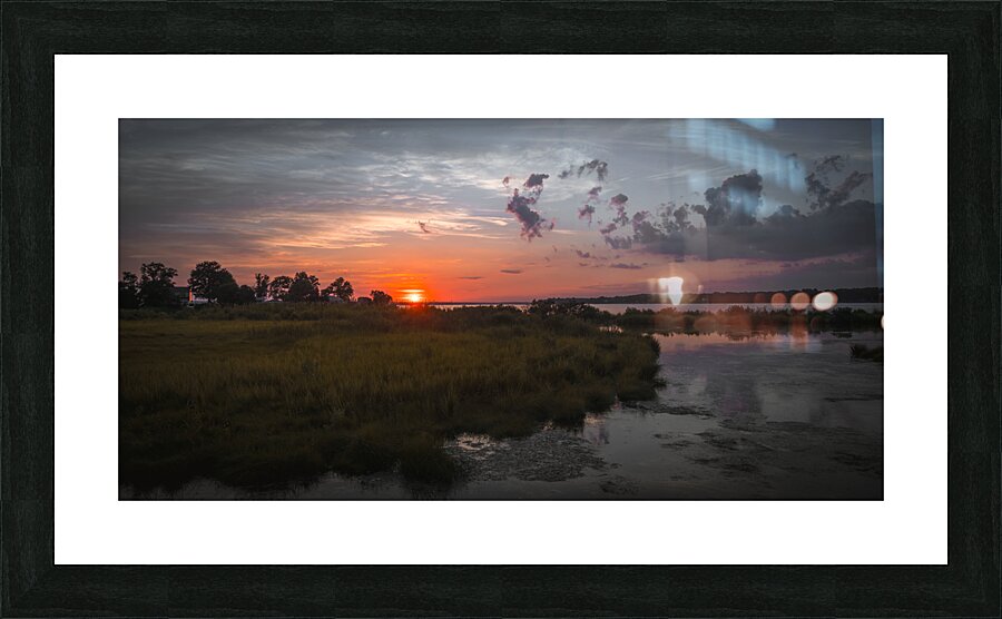 Last Light on Grapevine Cove Picture Frame print